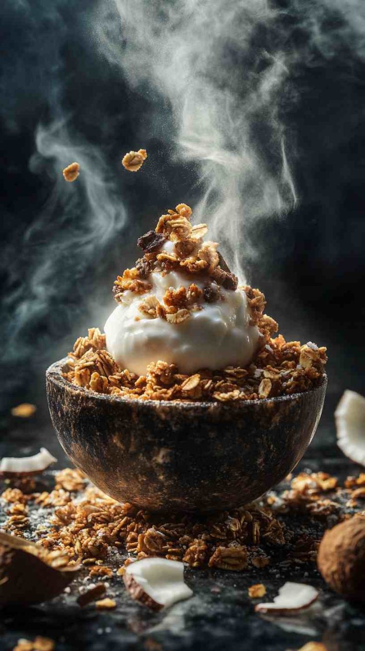 Greek Yogurt and Granola Muscle Fuel Bowl Greek Yogurt and Granola Muscle Fuel Bowl