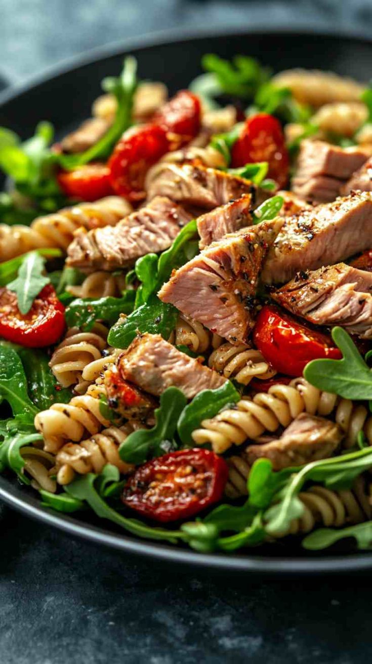 Power-Packed Tuna and Whole Wheat Pasta Salad Power-Packed Tuna and Whole Wheat Pasta Salad