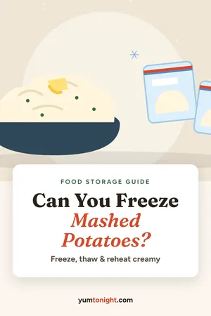 Pinterest pin: Can You Freeze Mashed Potatoes?