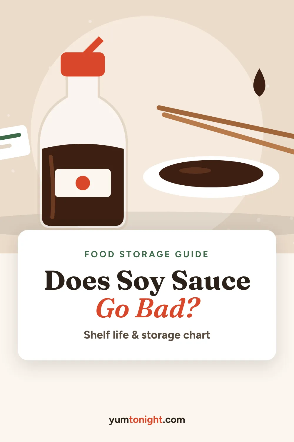 Pinterest pin: Does Soy Sauce Go Bad?