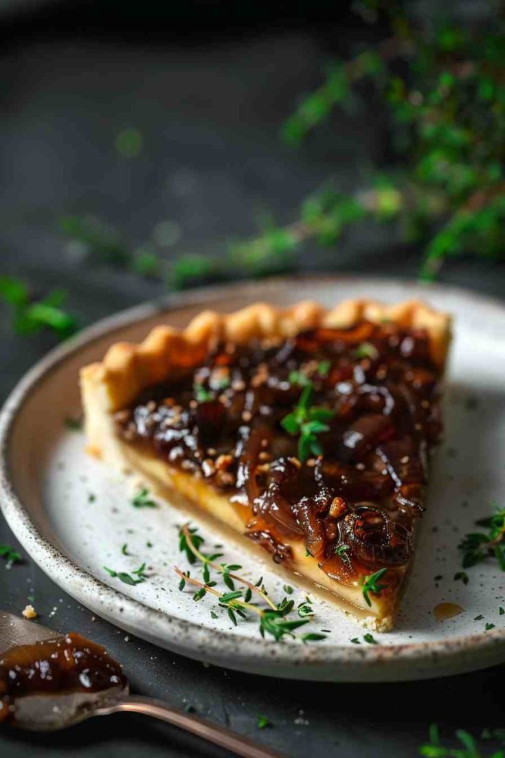 Caramelized Onion and Goat Cheese Tart