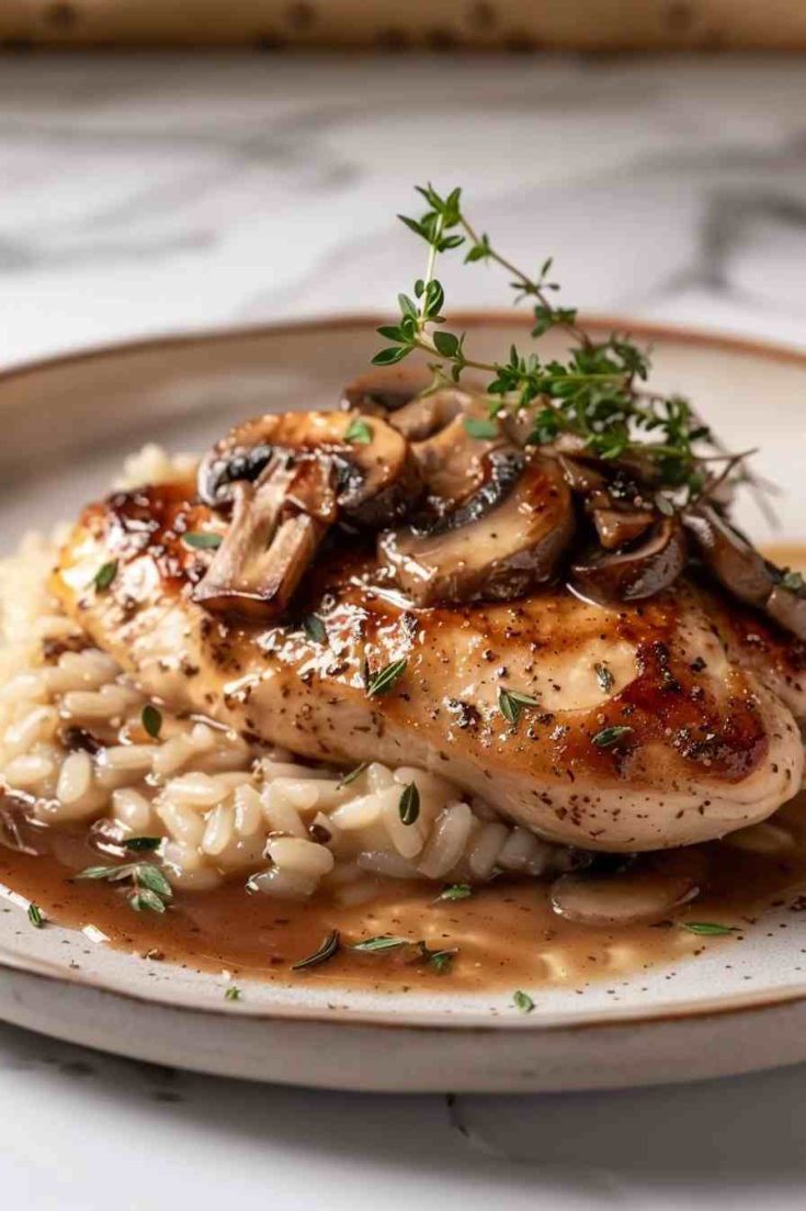 Chicken Marsala with Mushroom Sauce