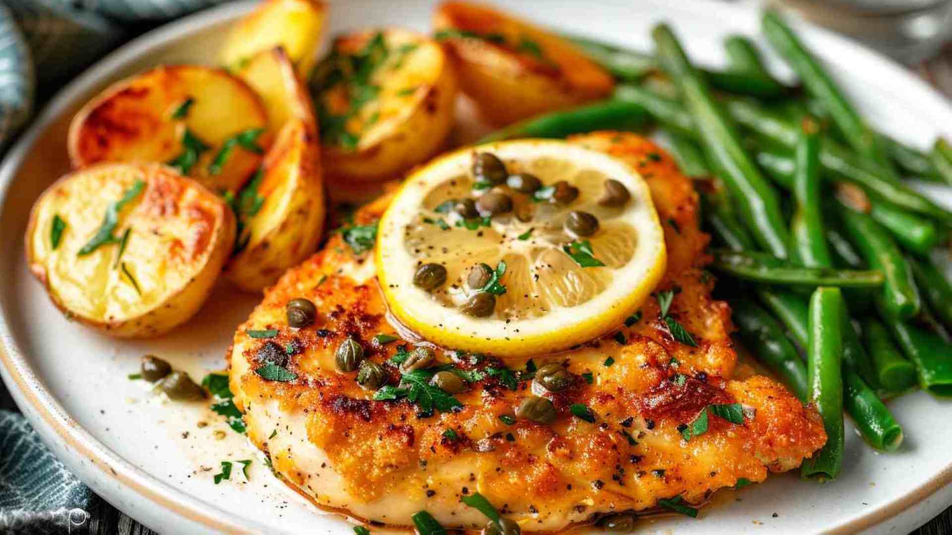 Chicken Piccata with Lemon Caper Sauce