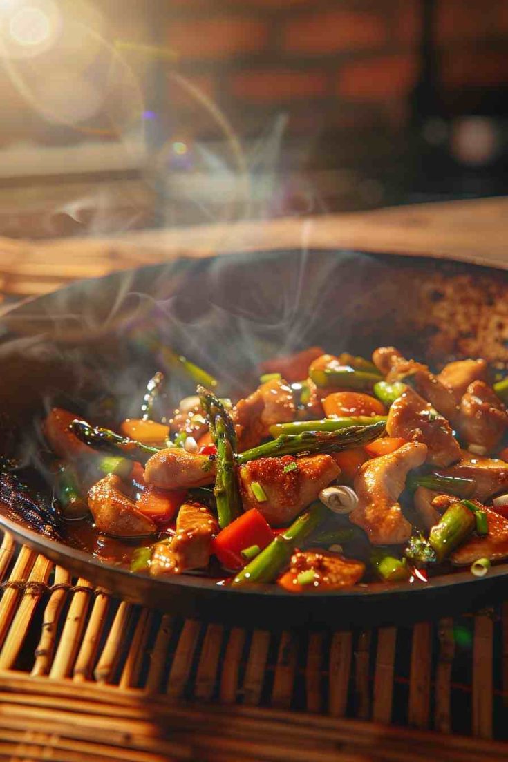 Chicken and Asparagus Stir Fry