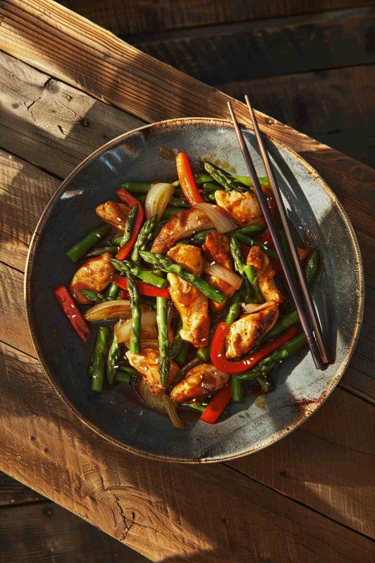 Chicken and Asparagus Stir Fry