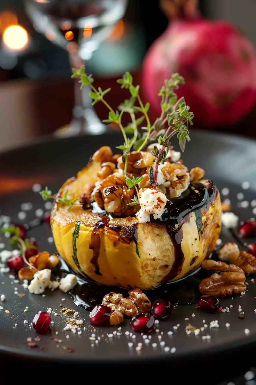 Cranberry Walnut Stuffed Acorn Squash Cranberry Walnut Stuffed Acorn Squash