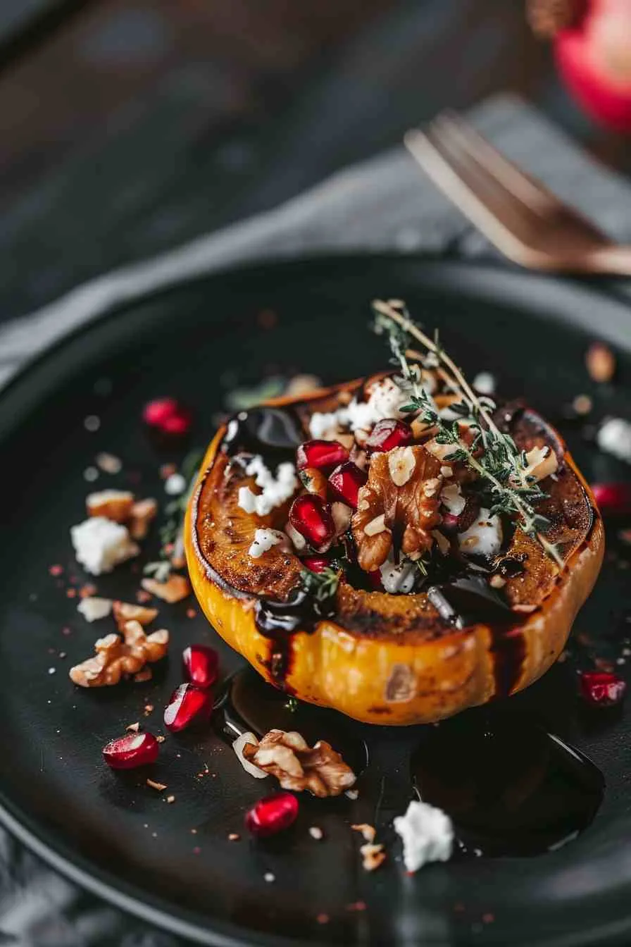 Cranberry Walnut Stuffed Acorn Squash Cranberry Walnut Stuffed Acorn Squash