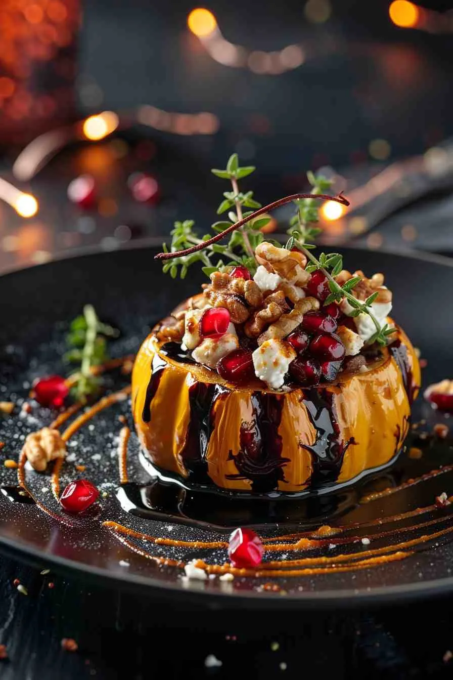 Cranberry Walnut Stuffed Acorn Squash Cranberry Walnut Stuffed Acorn Squash