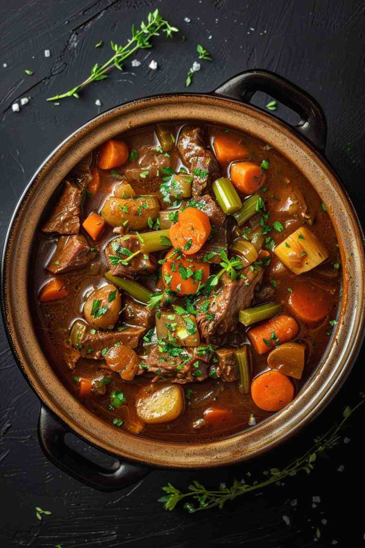 Slow Cooker Pot Roast with Veggies