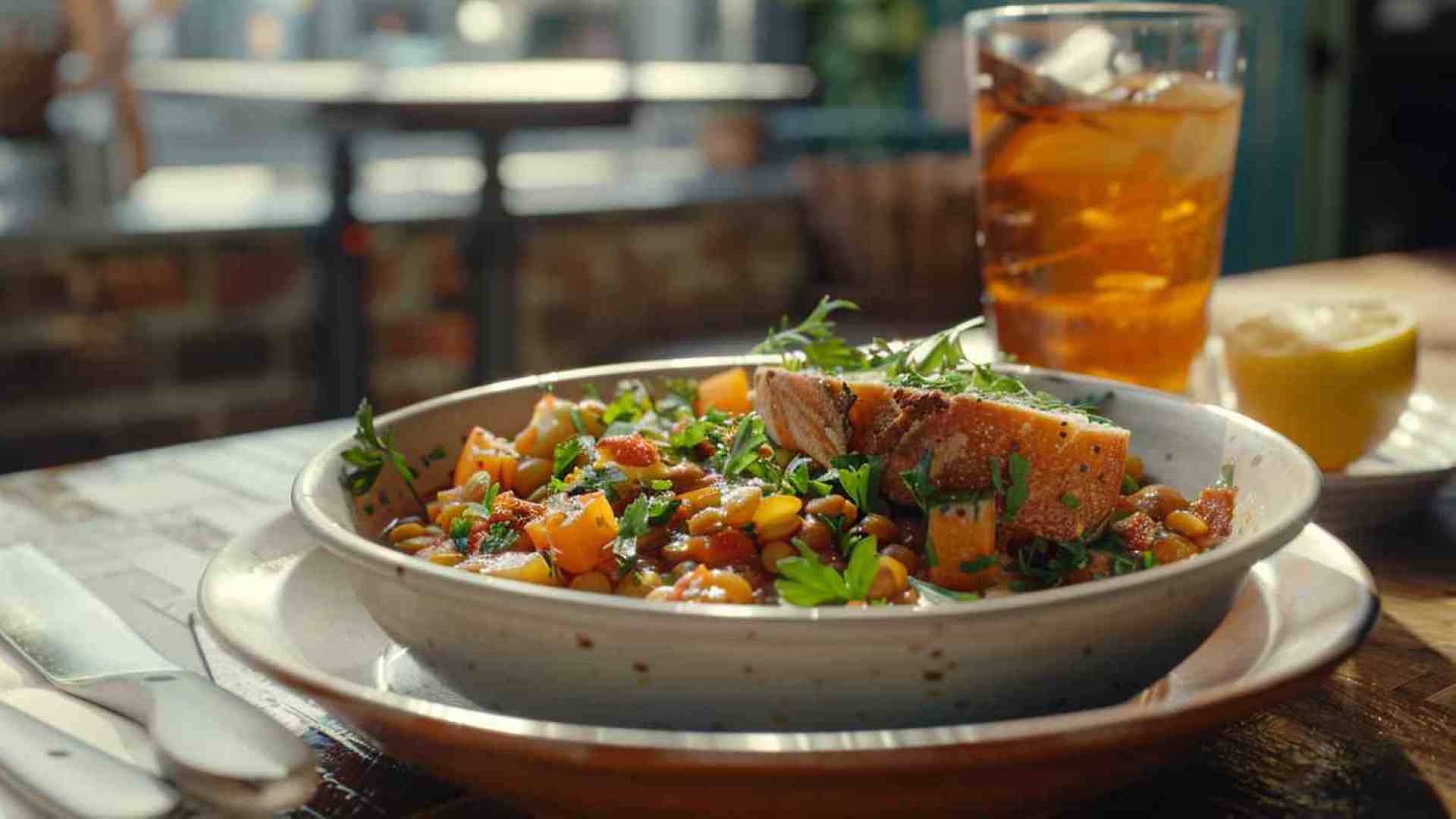 Lentil and Vegetable Stew with Fresh Herbs
