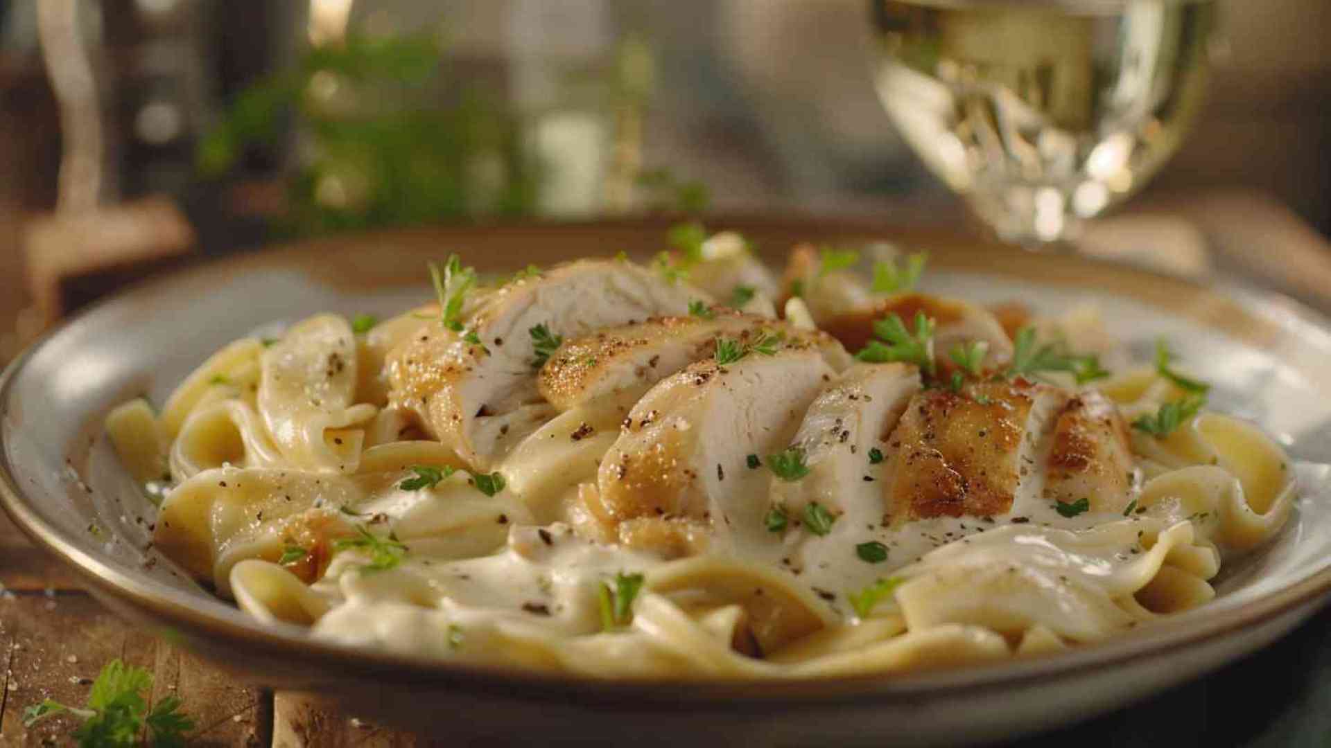 One-Pot Creamy Chicken Alfredo