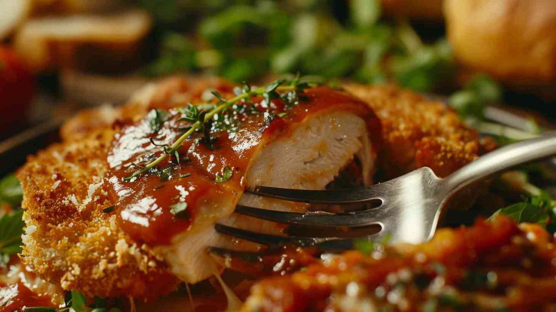 Quick Chicken Parmesan Bake