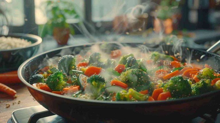 30-Minute Vegetable Stir-Fry with Rice