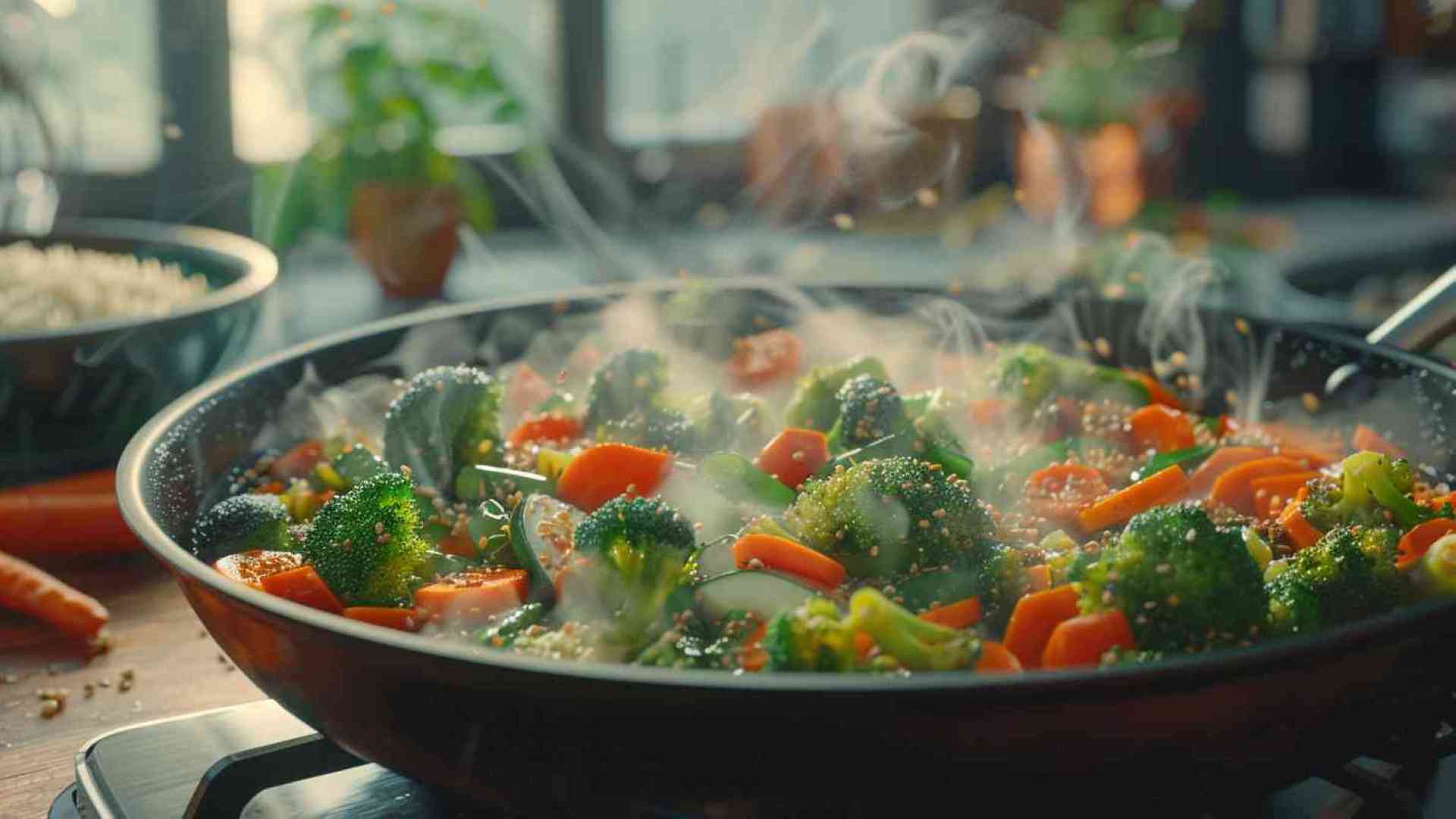 30-Minute Vegetable Stir-Fry with Rice