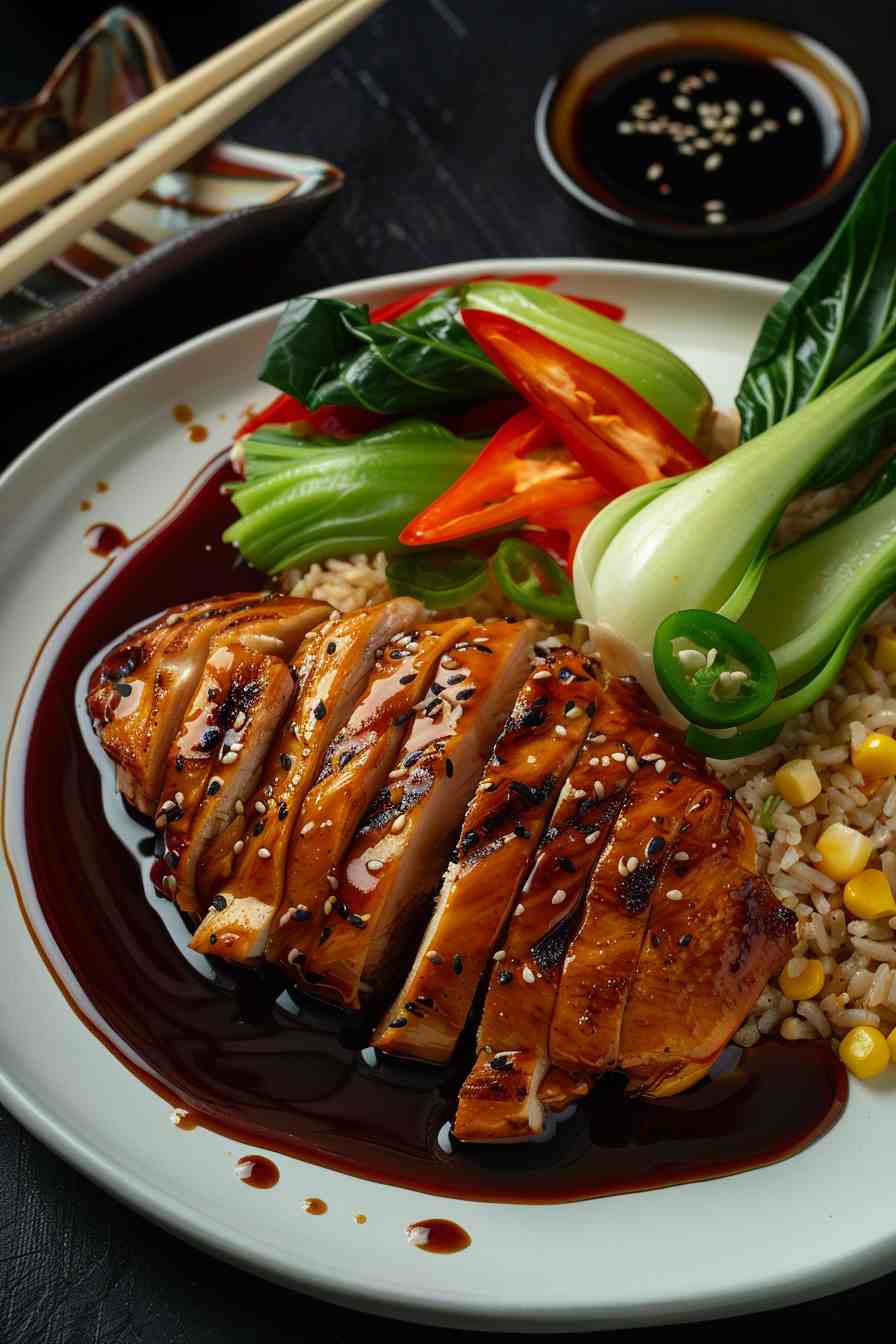 Teriyaki Chicken Stir-Fry with Brown Rice Teriyaki Chicken Stir-Fry with Brown Rice