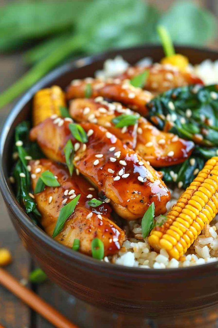 20-Minute Chicken Teriyaki Bowls