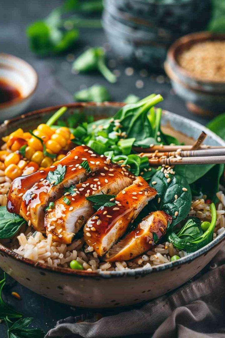 20-Minute Chicken Teriyaki Bowls