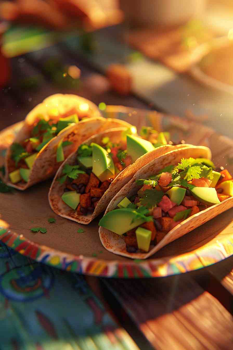 Sweet Potato and Black Bean Tacos