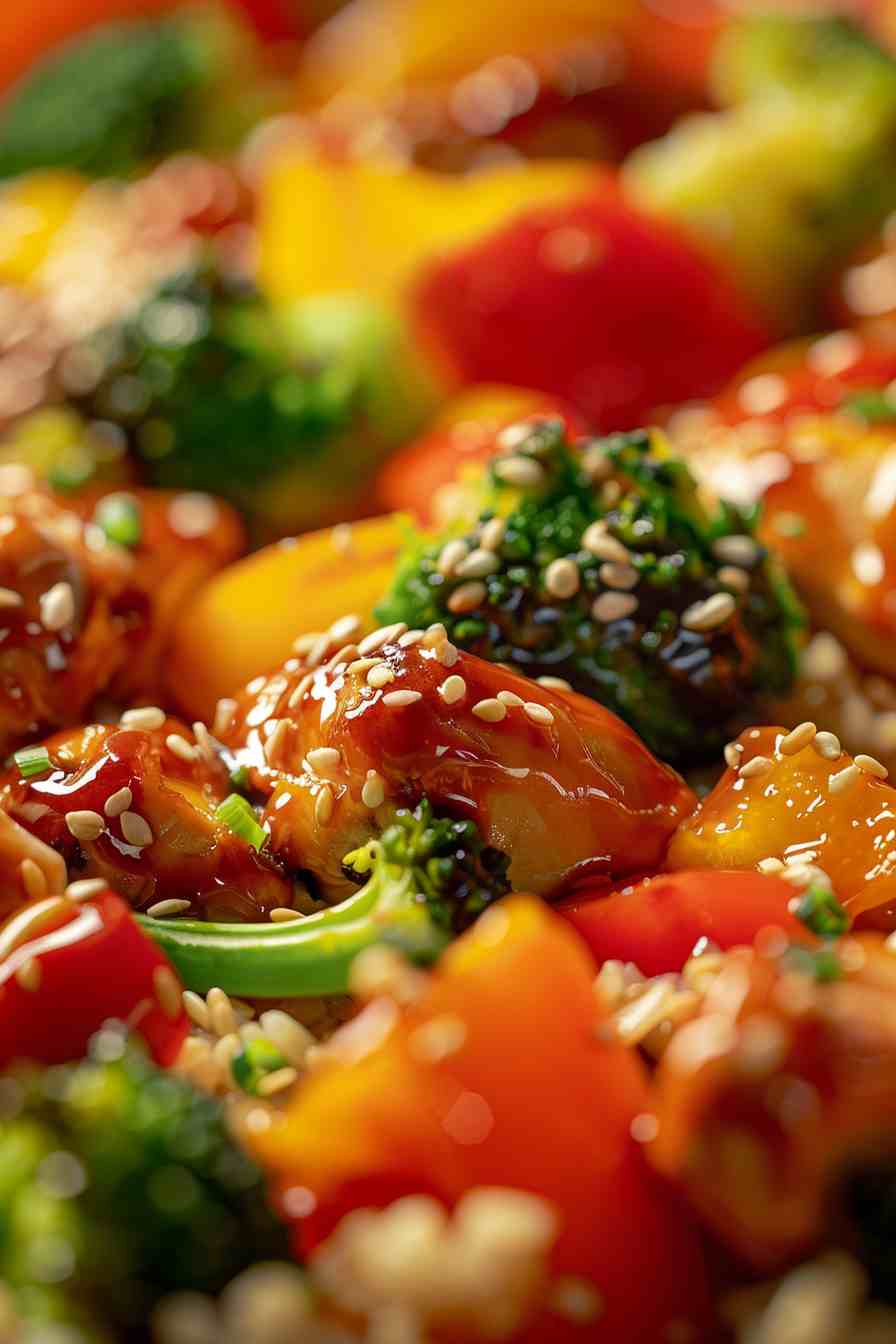 Teriyaki Chicken Stir-Fry with Brown Rice Teriyaki Chicken Stir-Fry with Brown Rice
