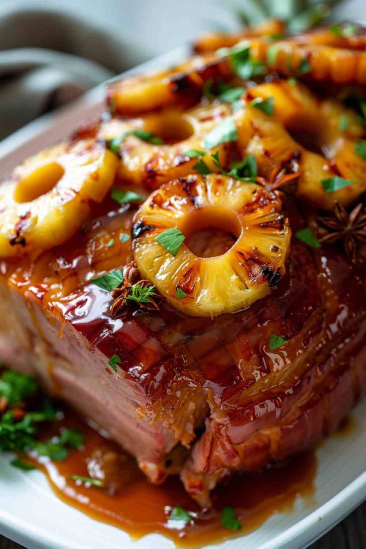 Brown Sugar Pineapple Ham