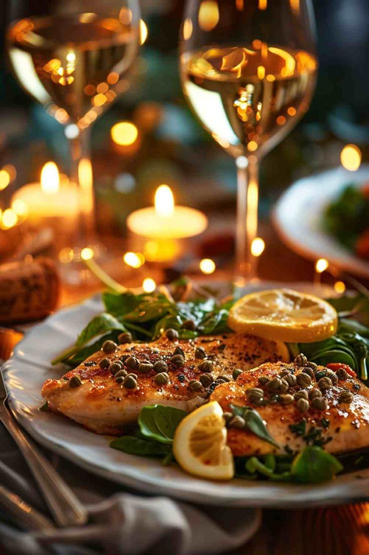 Chicken Piccata with Lemon Sauce