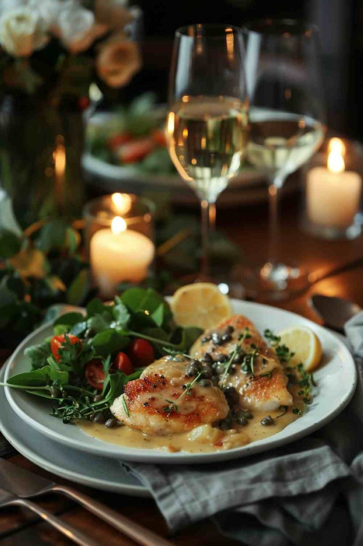 Chicken Piccata with Lemon Sauce