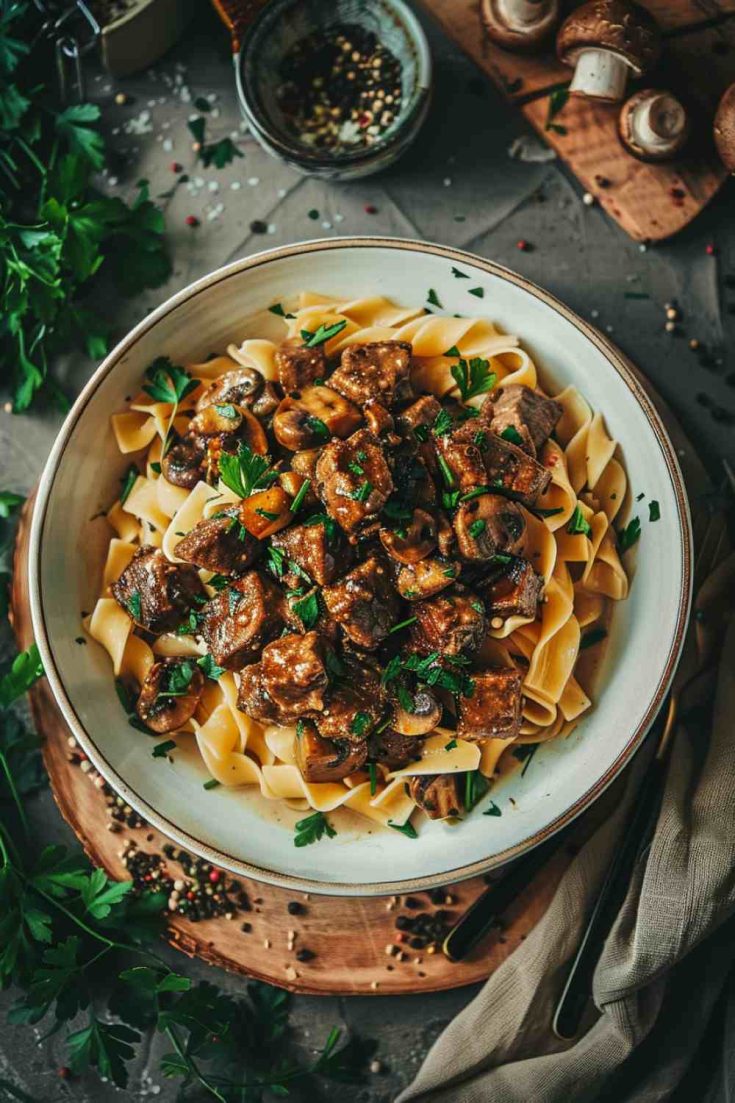 Classic Beef Stroganoff Recipe