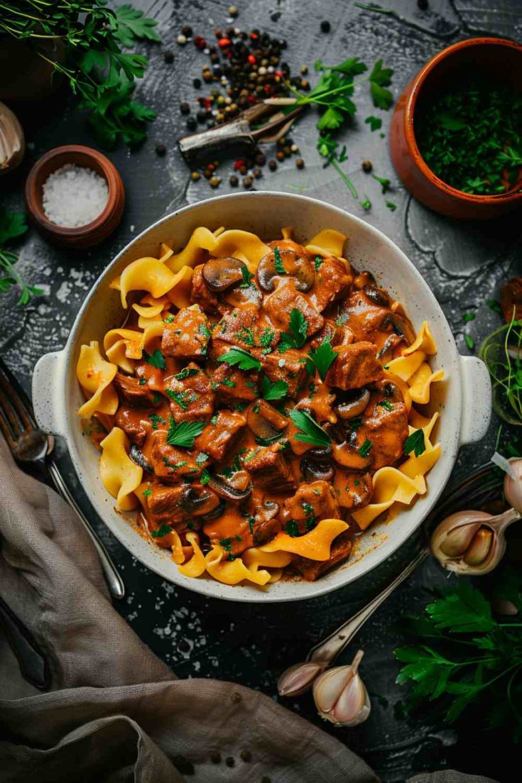 Classic Beef Stroganoff Recipe