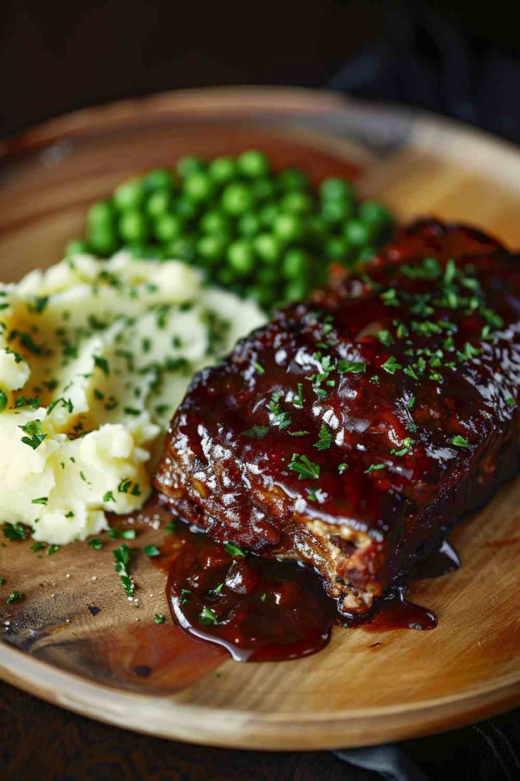 Classic Meatloaf with Mashed Potatoes