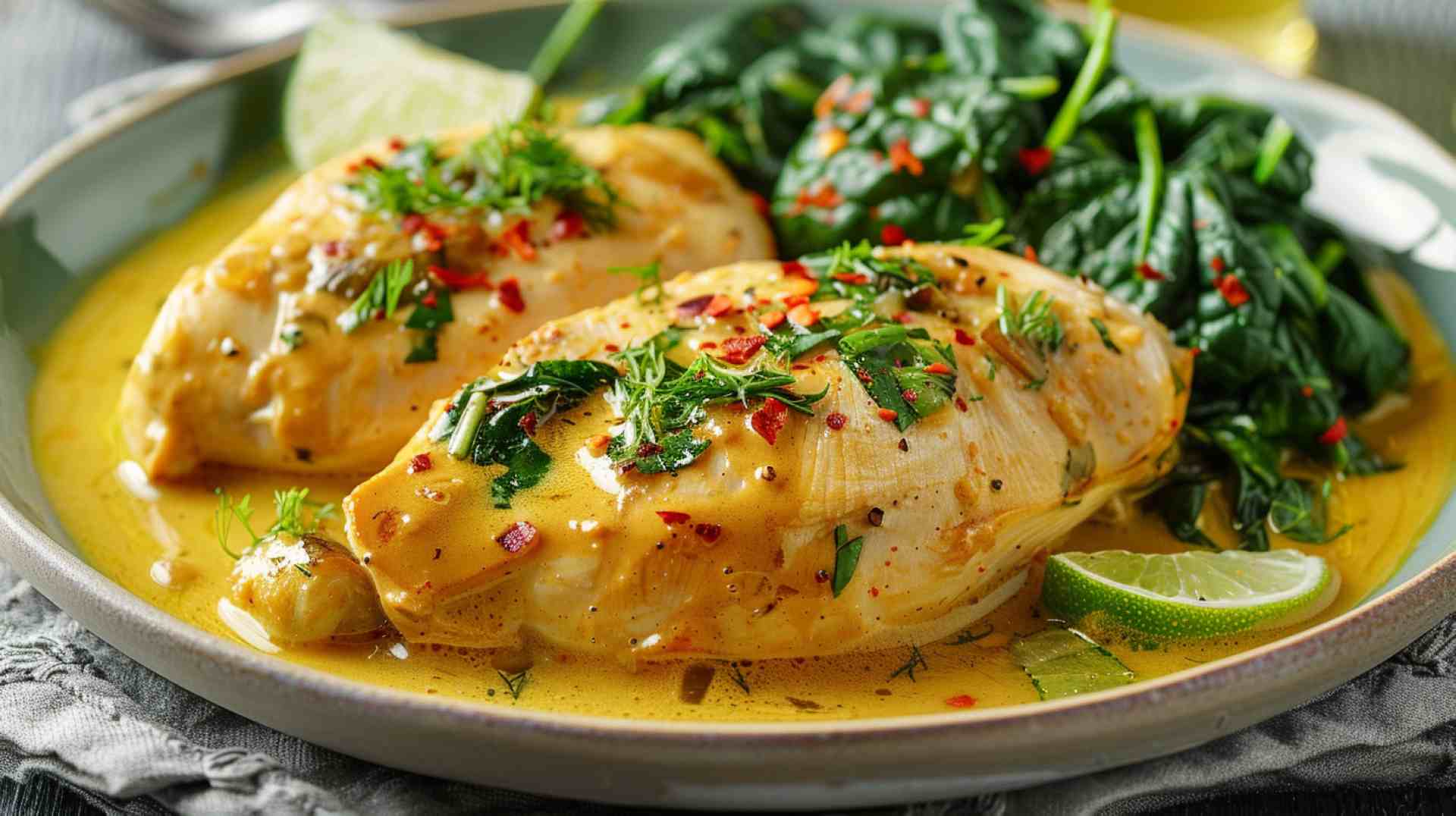 Coconut Curry Chicken Breasts