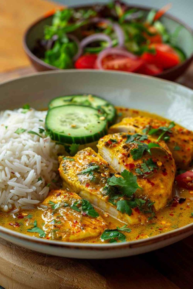 Coconut Curry Chicken Breasts