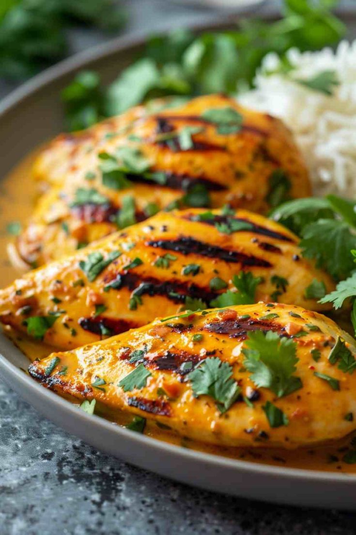 Coconut Curry Chicken Breasts