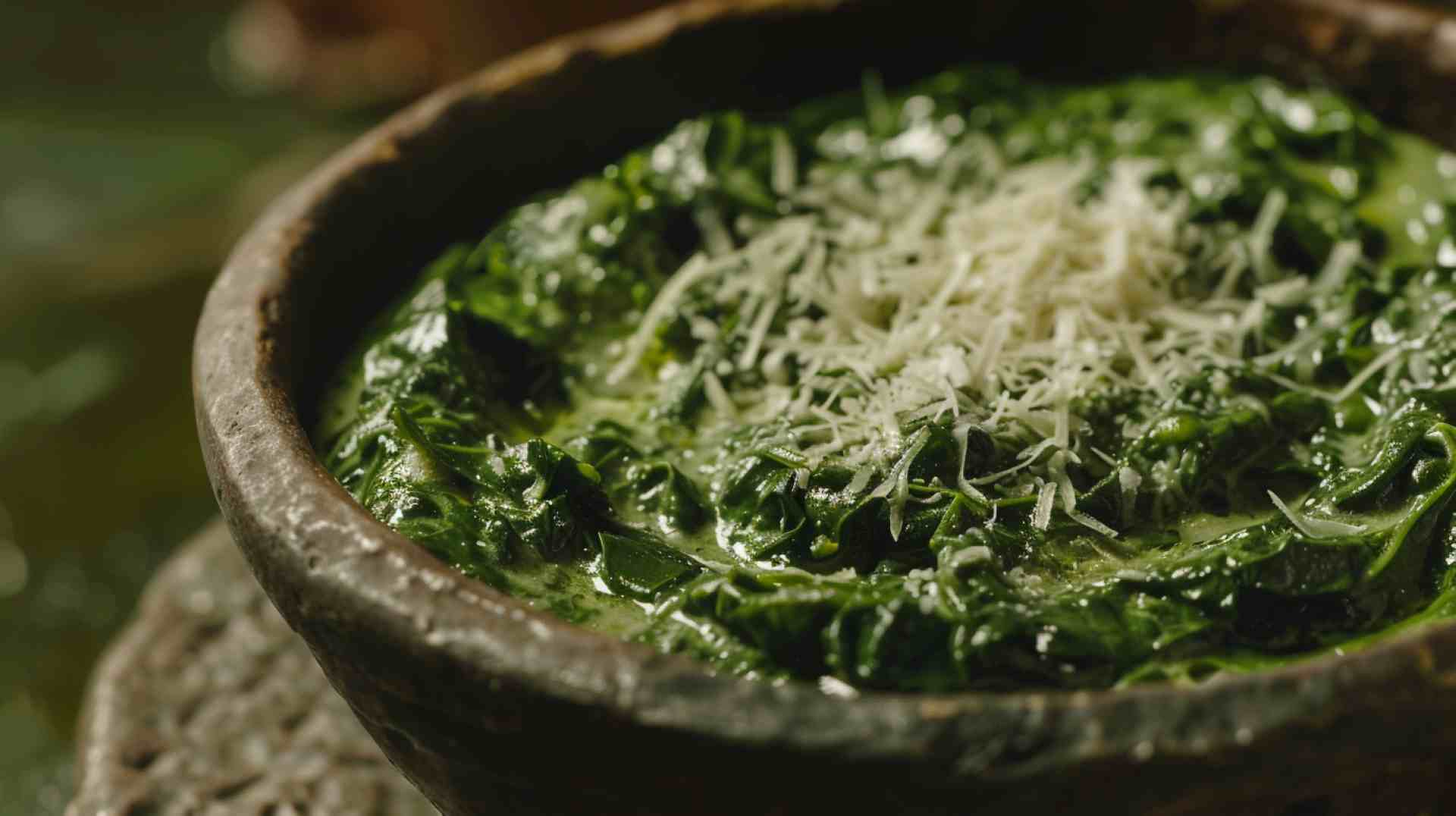 Creamed Spinach with Parmesan