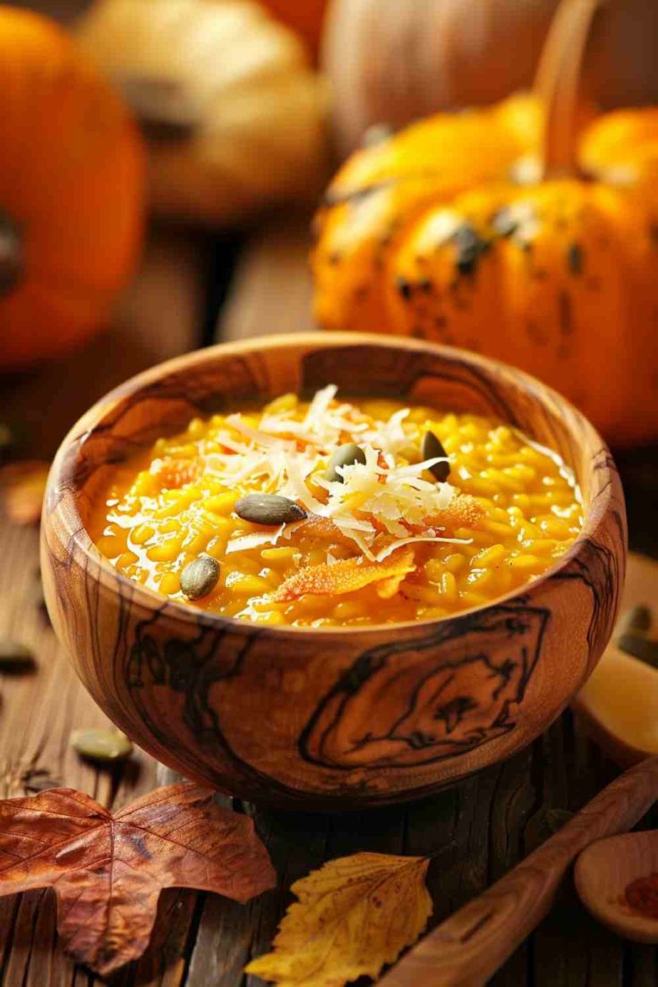 Creamy Pumpkin Risotto