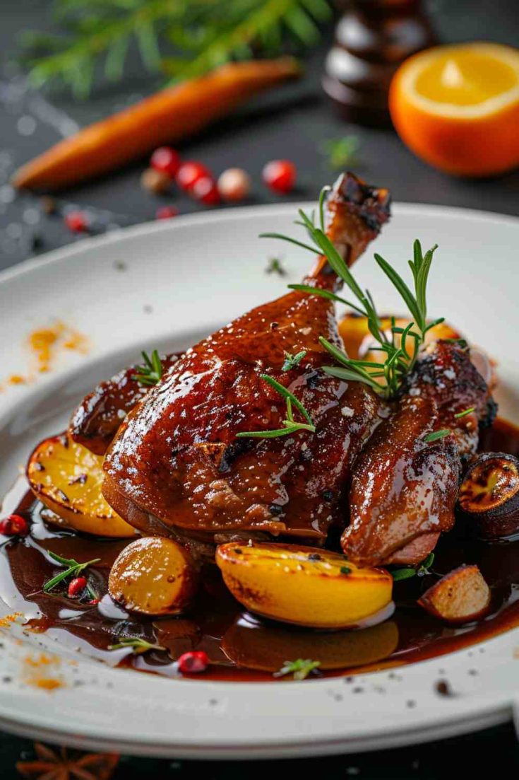 Crispy Duck with Orange Sauce