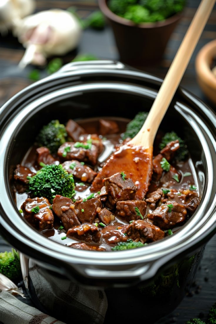 Crockpot Beef and Broccoli