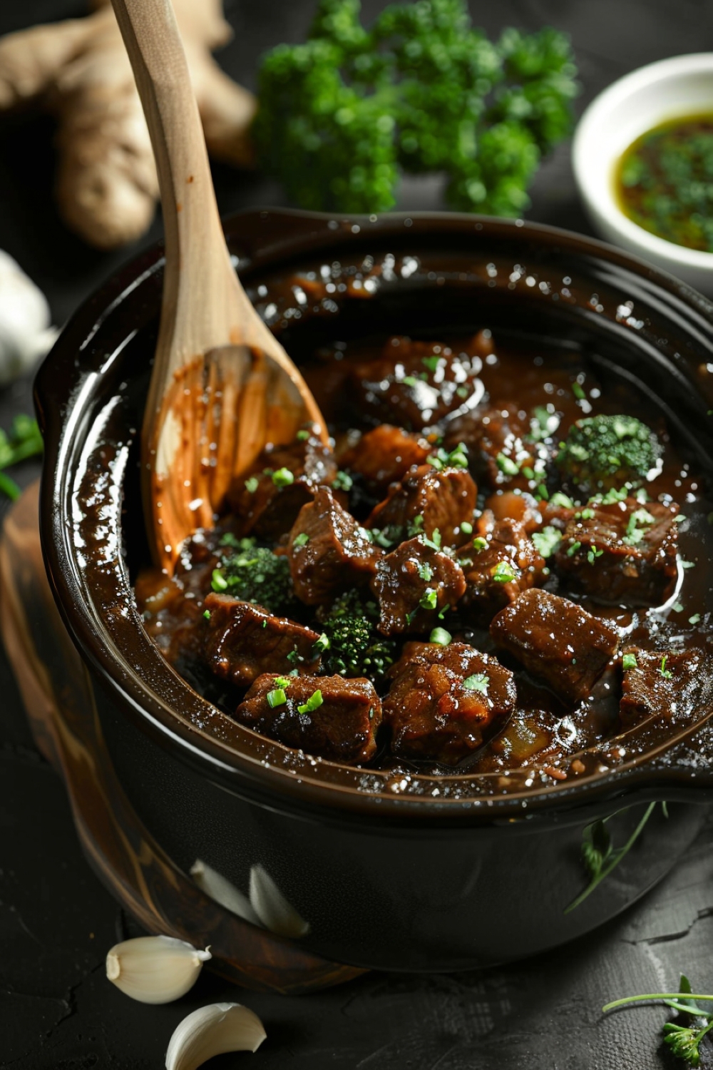 Crockpot Beef and Broccoli