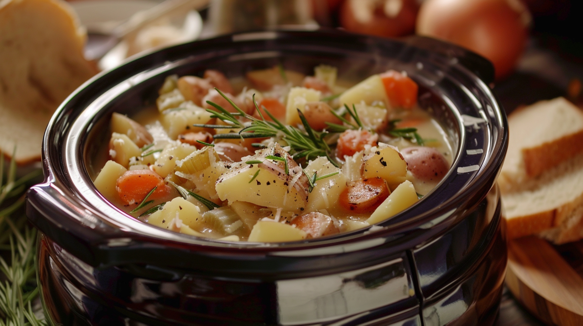 Crockpot Creamy Potato Soup