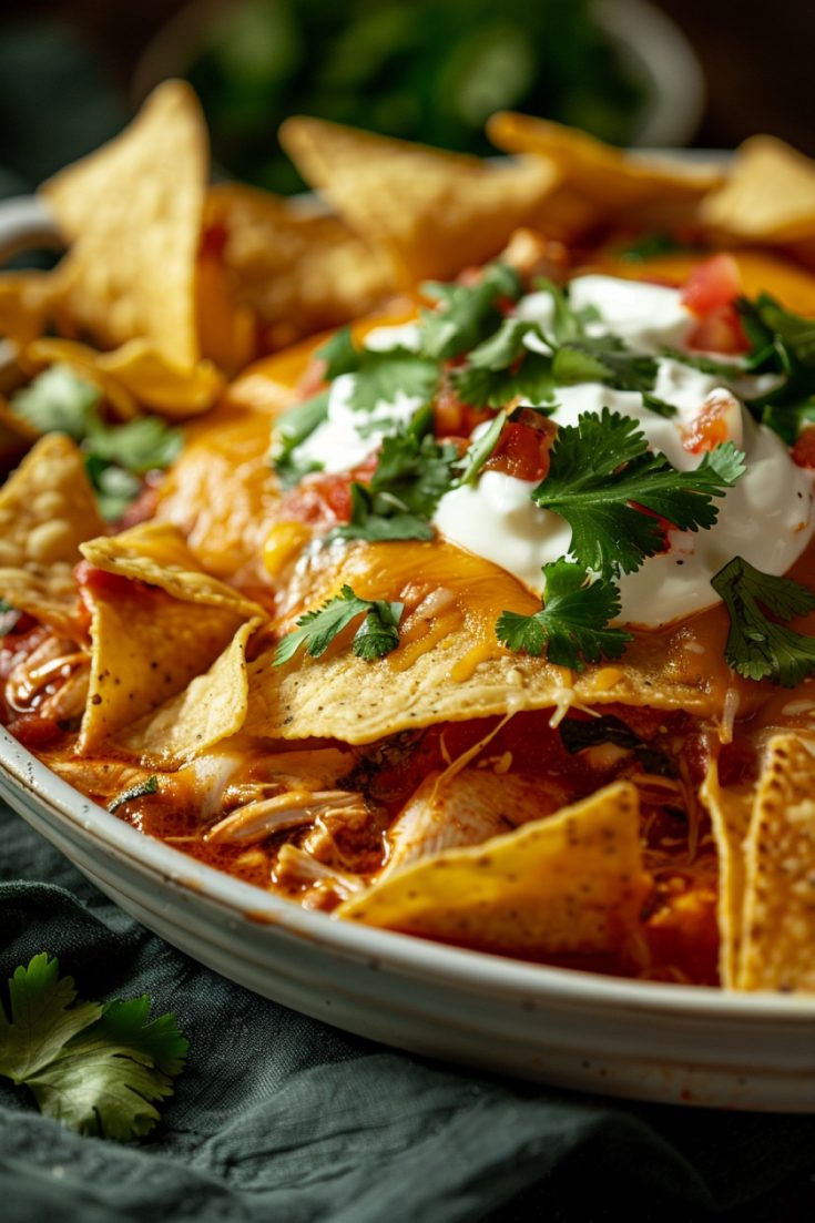 Crockpot Enchilada Casserole