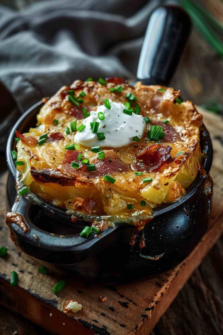 Crockpot Loaded Baked Potato Soup