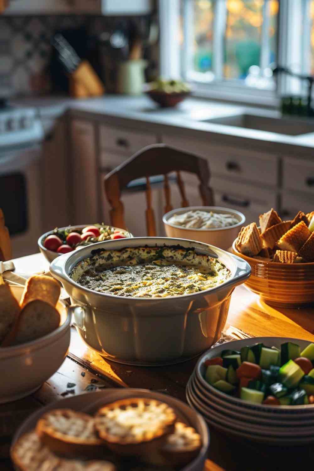 Crockpot Spinach Artichoke Dip