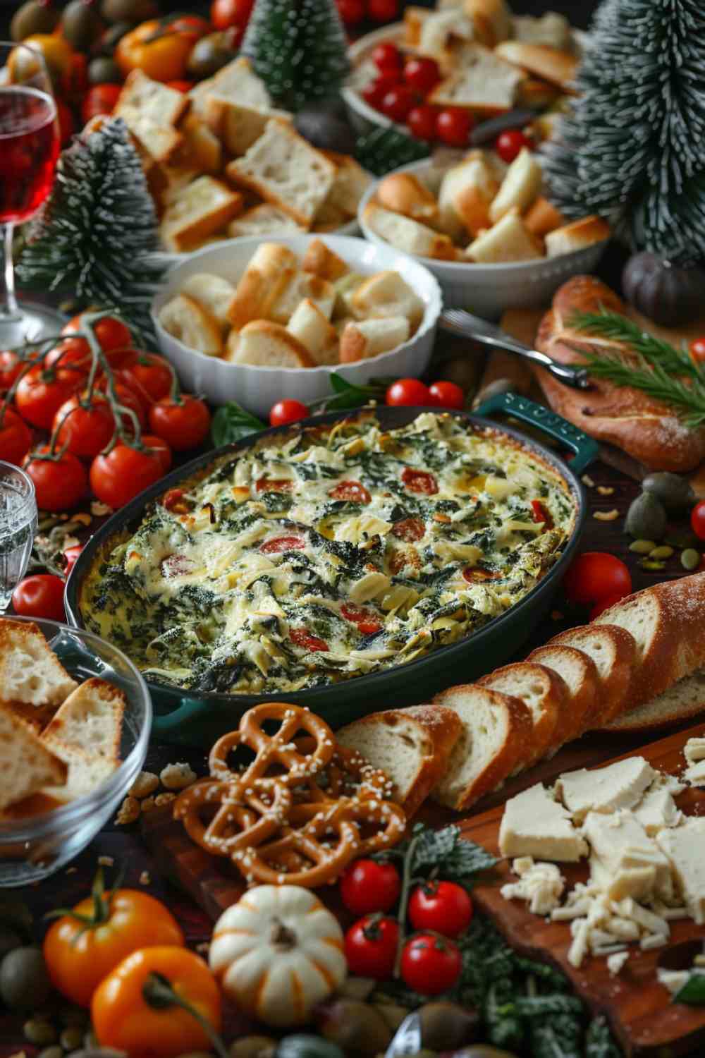 Crockpot Spinach Artichoke Dip