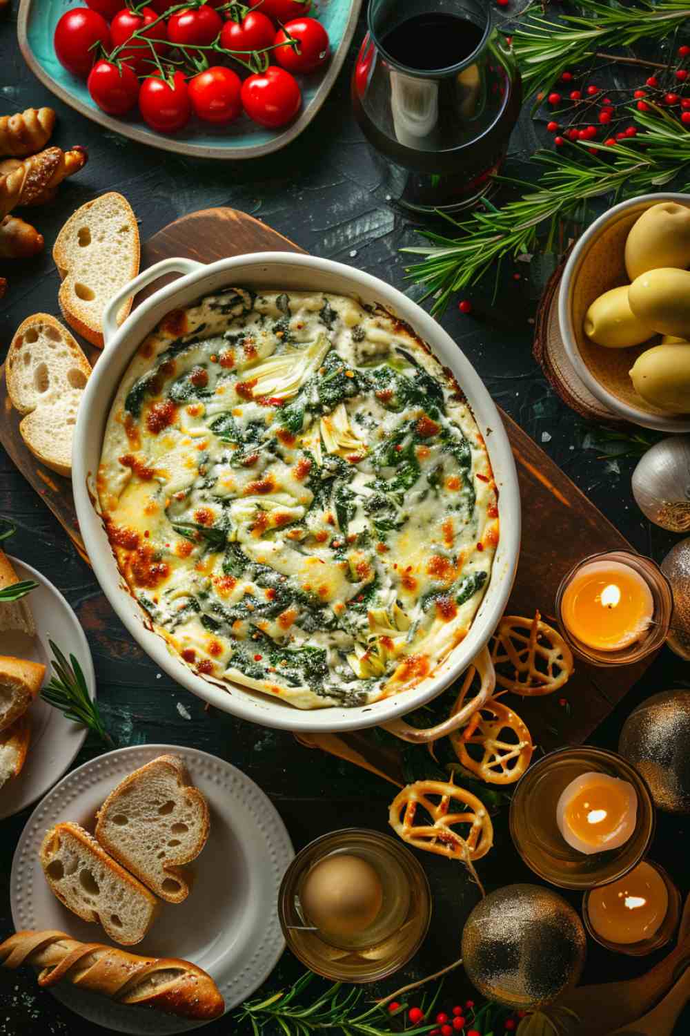 Crockpot Spinach Artichoke Dip