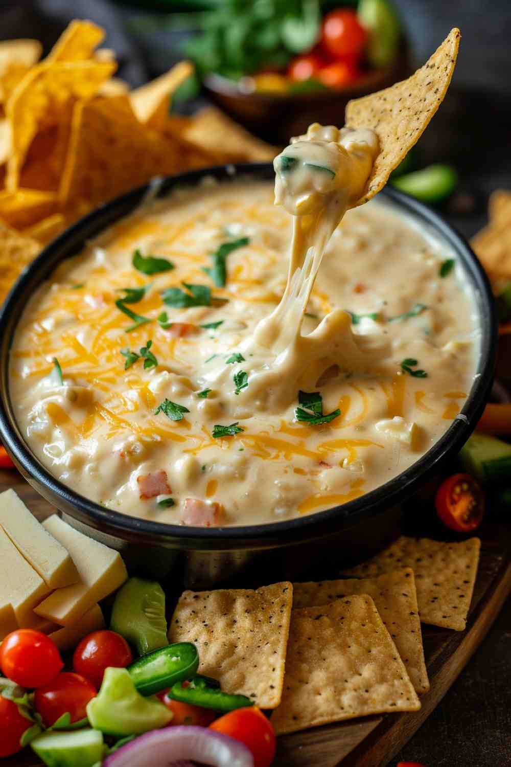 Crockpot Spinach Artichoke Dip