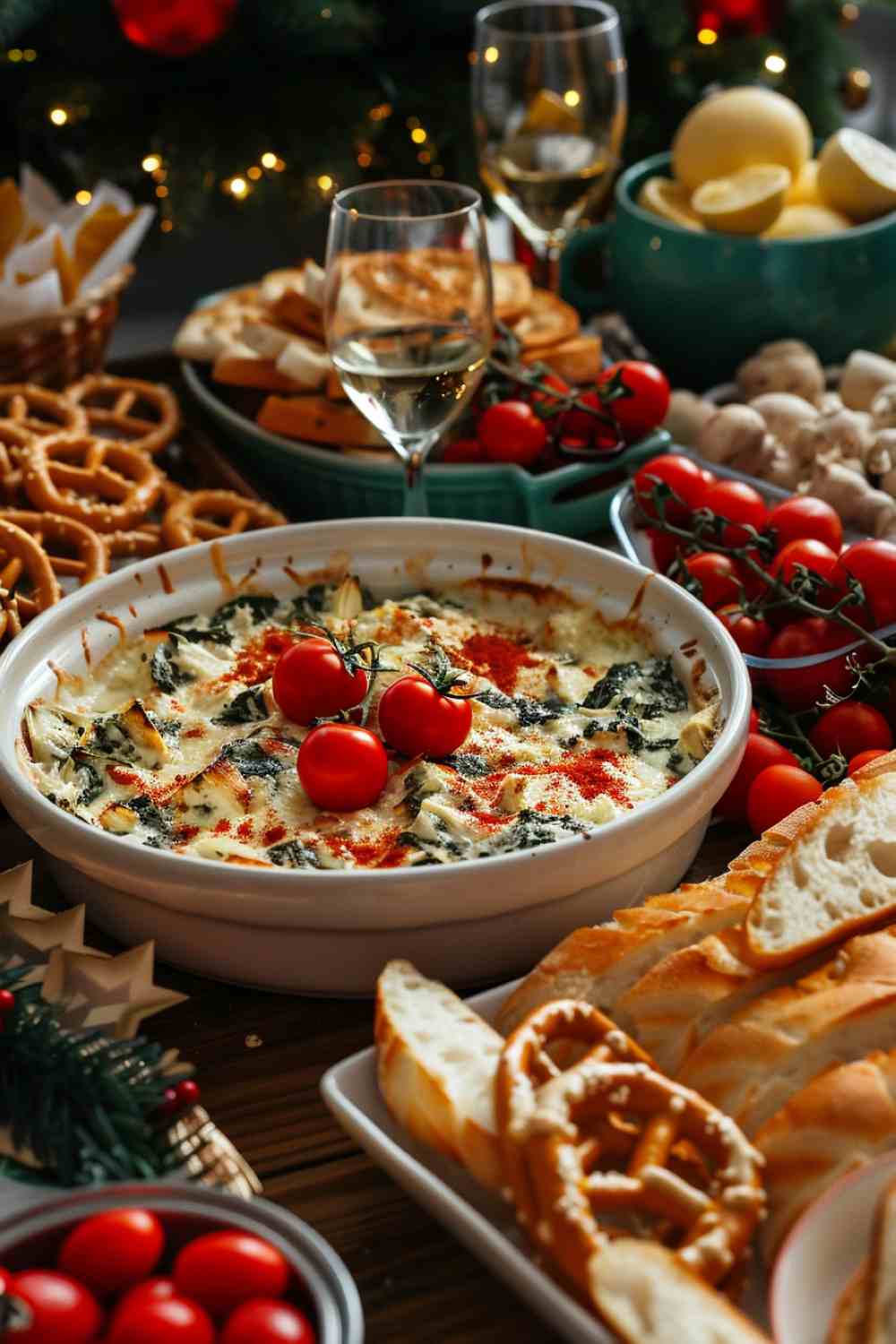 Crockpot Spinach Artichoke Dip