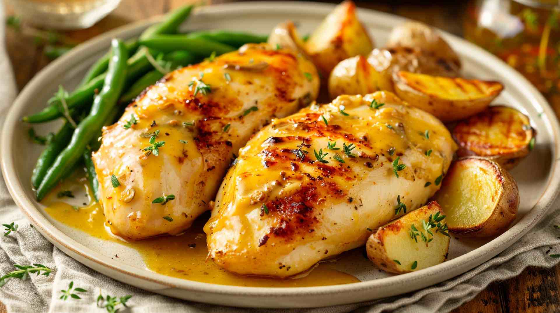 Dijon Mustard Chicken Breasts