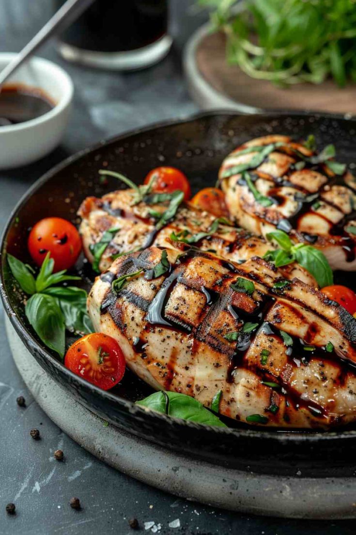 Easy Caprese Chicken Skillet