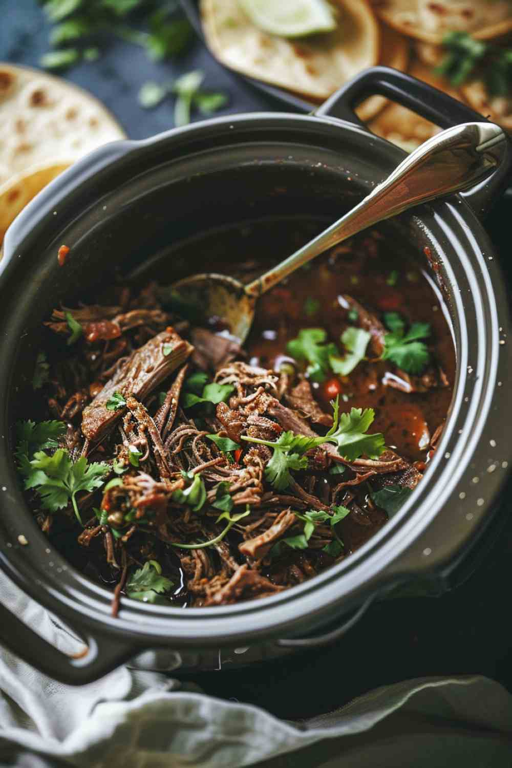 Easy Crockpot Beef Tacos