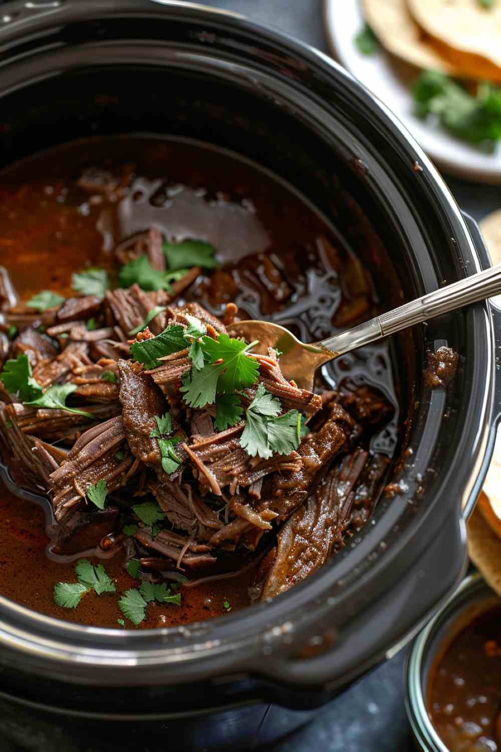 Easy Crockpot Beef Tacos