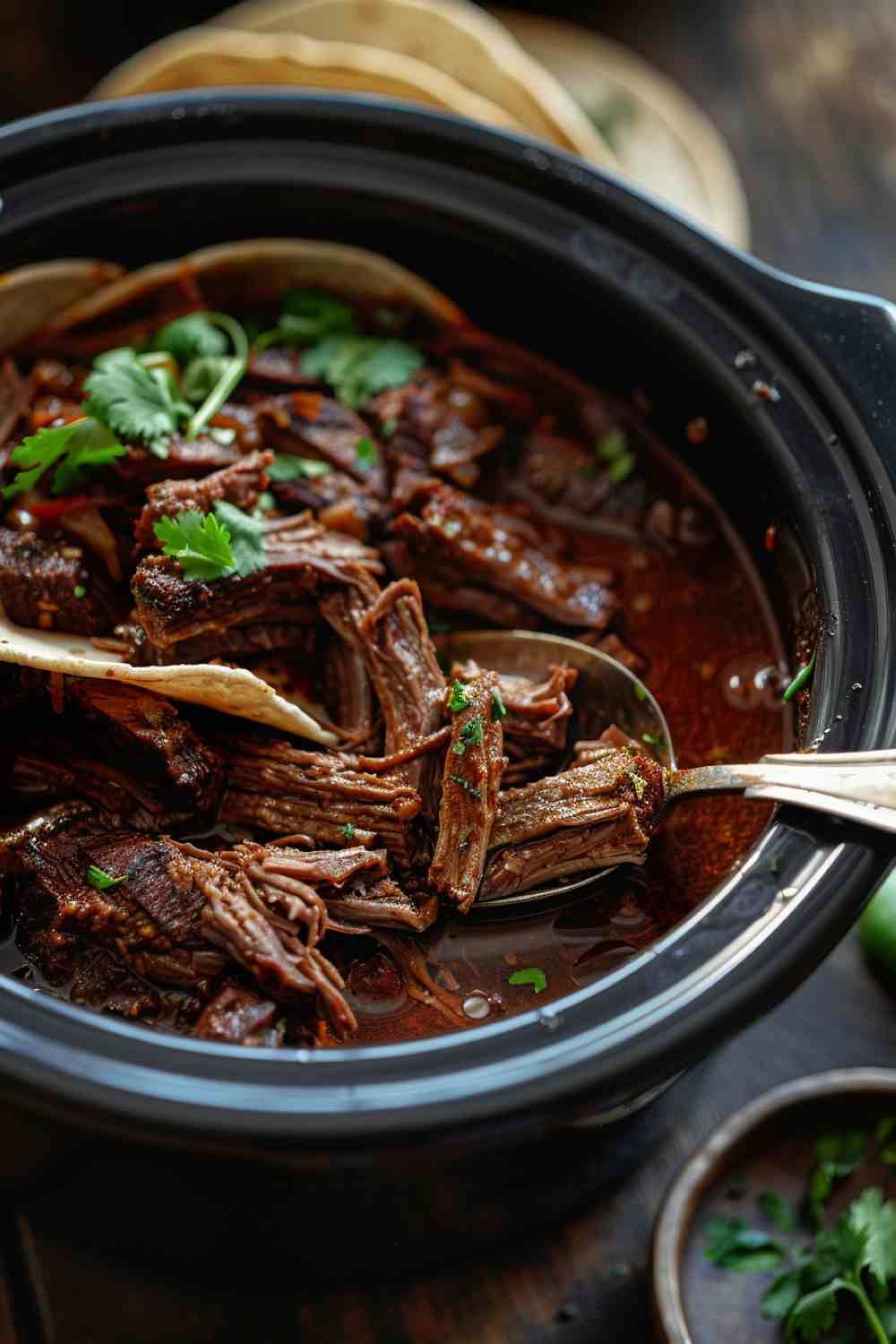 Easy Crockpot Beef Tacos